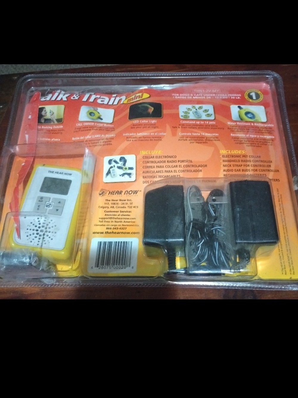 Mini 2-Way Wireless Pet Communication System - Yellow - Picture 2 of 2
